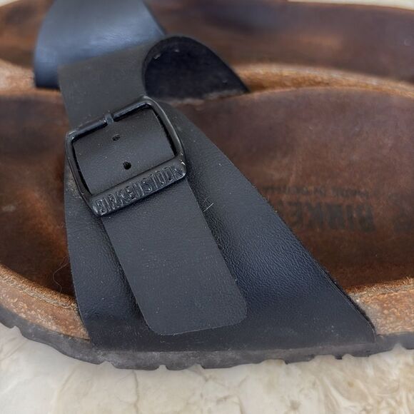 Birkenstock Classic Madrid Sandals Birko-Flor - Black - Picture 10 of 15